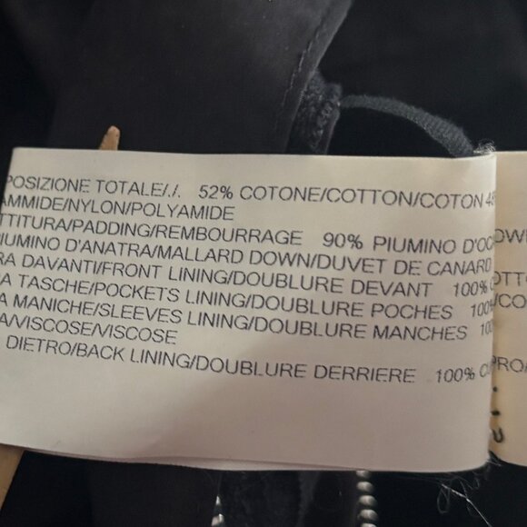 Rick Owens FW15 Sphinx Black Hooded Goose Down Parka Jacket - 54/Large - XL - Picture 7 of 16